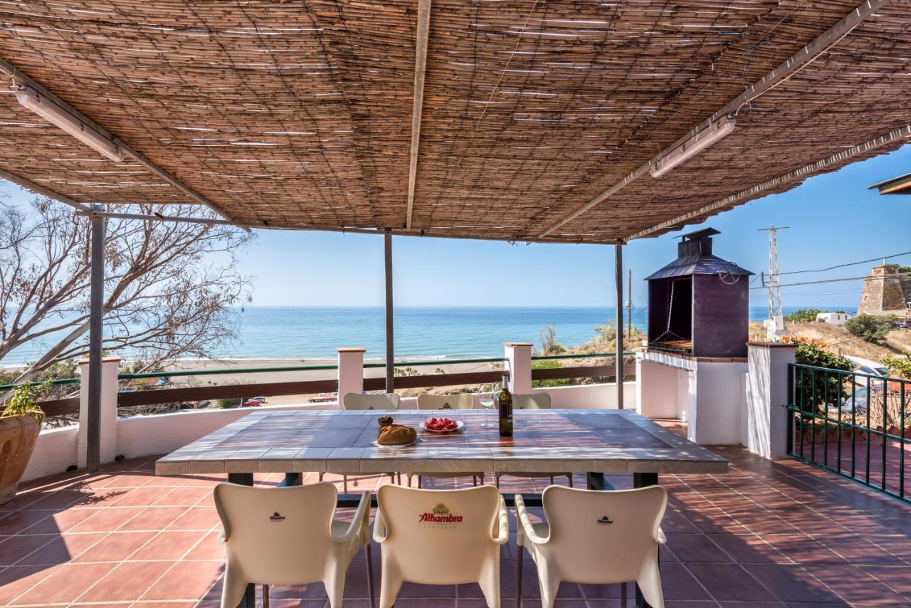 Casa Del Pipa Con Vistas Al Mar Vila Benajarafe Exterior foto