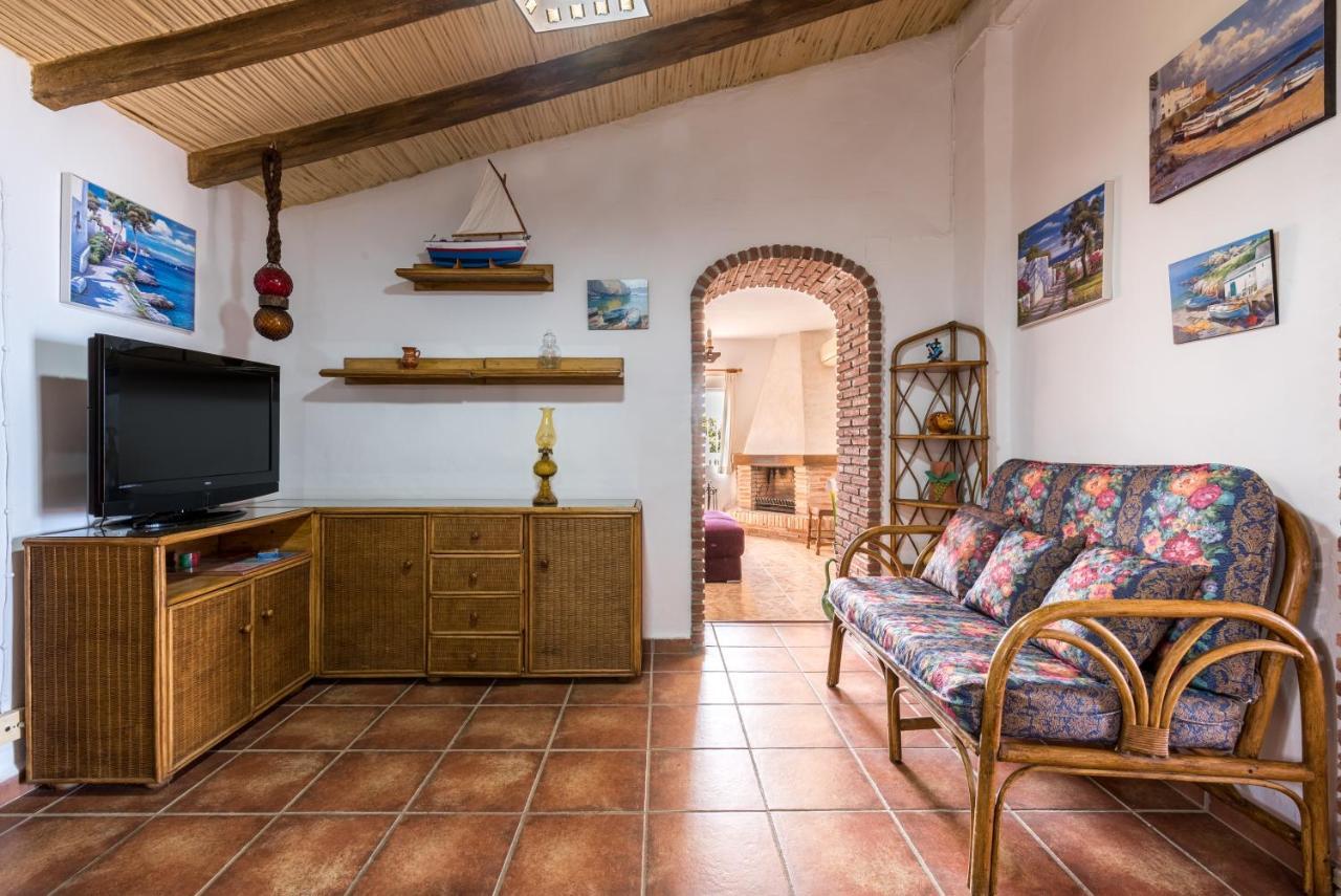 Casa Del Pipa Con Vistas Al Mar Vila Benajarafe Exterior foto
